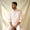 Light Pink Full Sleeve Men Shirt