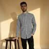 Black and white checkered shirt